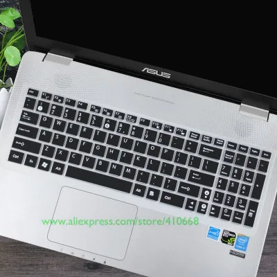 Для ASUS VivoBook D541NA X540L X540LA D540S D540YA X540YA X540LJ X540LA F540U F541UA 15,6 дюймовый ноутбук клавиатура чехол - Цвет: Black