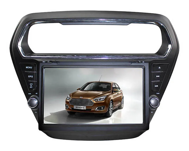 Top 8" in-dash Car DVD player with GPS navigation BT/TV USB SD AUX,audio Radio stereo,Car multimedia headunit for Ford Escort 2014 7