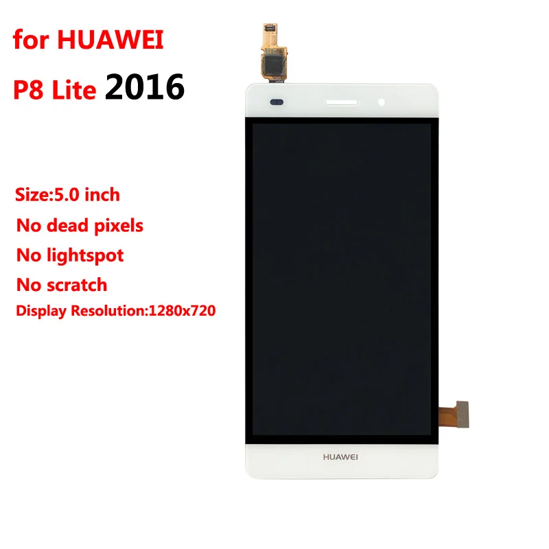 

Original Screen for HUAWEI P8 Lite 2016 Display Touch Screen Test Good Digitizer Assembly Replacement for HUAWEI P8 lite 2016