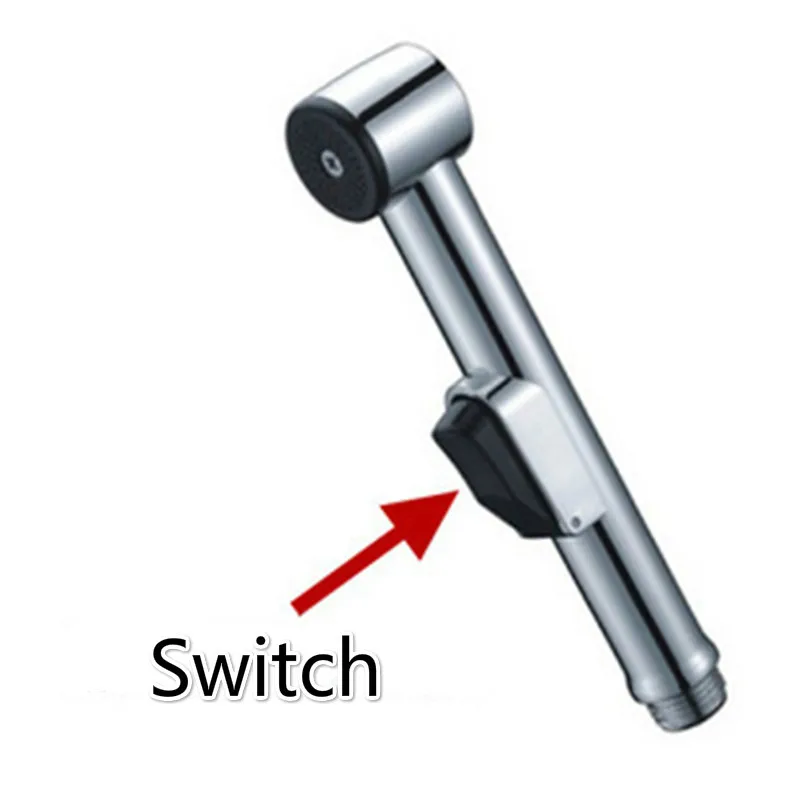 1PC Electroplating Plastic Bathroom Bidets Parts hygienic shower head Anal Cleansing Enema Enemator Vaginal Washing Bath Tools 1PC Electroplating Plastic Bathroom Bidets Parts hygienic shower head Anal Cleansing Enema Enemator Vaginal Washing Bath Tools