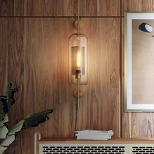 Lamparas Loft Retro Industrial LED Wall Light Fixture American Country Vintage Study Office Bedroom Aisle Bronze Color Wall Lamp loft retro industrial wind led fixture american country vintage study office bedroom aisle bronze color wall lamp free shipping