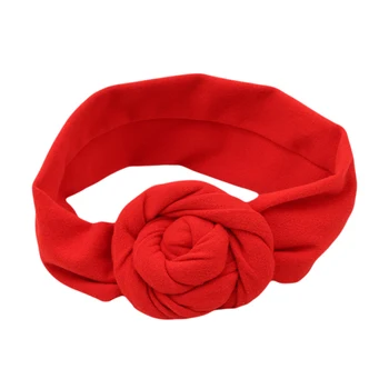 

New Trendy Baby Kids Girls Headband Solid Color Hairband Headband Turban Knot Head Wraps For Girl Head Wear Best Gift