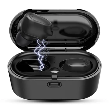 

TWS Draadloze Bluetooth 5.0 Oortelefoon HIFI Sound quality game Hoofdtelefoon Dual microphone Noise Cancelling Sport Oordopjes
