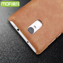Xiaomi редми примечание pro 3 case MOFi Натуральная кожа компактный ультратонкий задняя крышка xiomi редми 3 примечание 5.5 дюймов fundas coque
