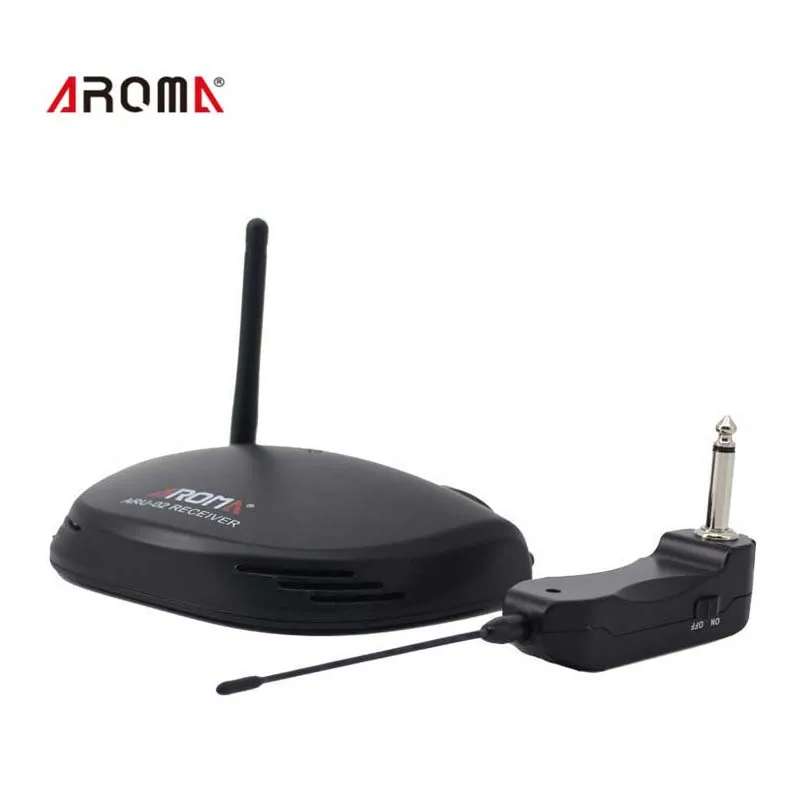 Арома ARU 02 UHF Беспроводная гитара цифровой аудио передатчик приемник Система USB