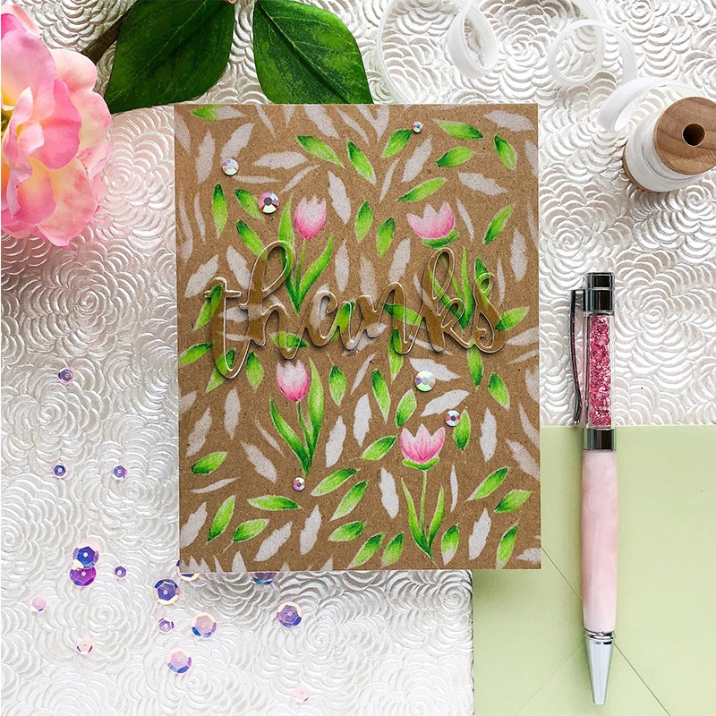 

6x6in Weeds Plastic Stencils for DIY Scrapbooking Photo Album Decorative Embossing Cards Making Craft Plastic Template Drawing