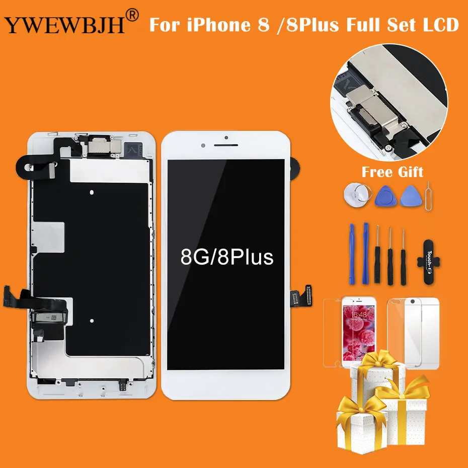 Полный комплект для iPhone 8 8P 7G 7P ЖК-дисплей сенсорный экран дигитайзер в сборе