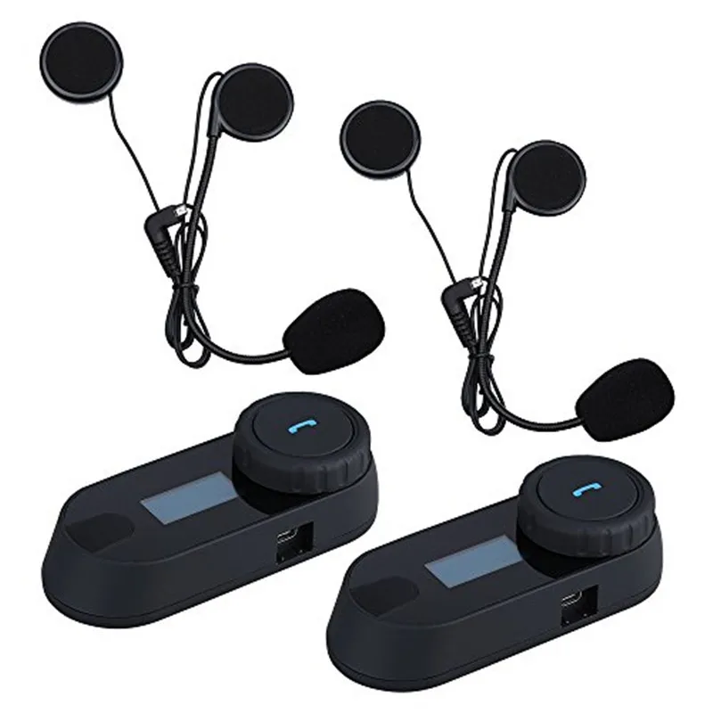 LemonMan TCOM-SC BT Bluetooth мотоциклетный шлем домофон гарнитура с ЖК-экраном+ fm-радио
