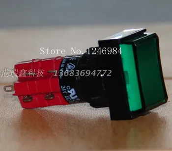 

[SA]D16LAT1-2AB Taiwan Progressive Alliance Dual interlocking rectangular green button switch normally open normally closed DECA