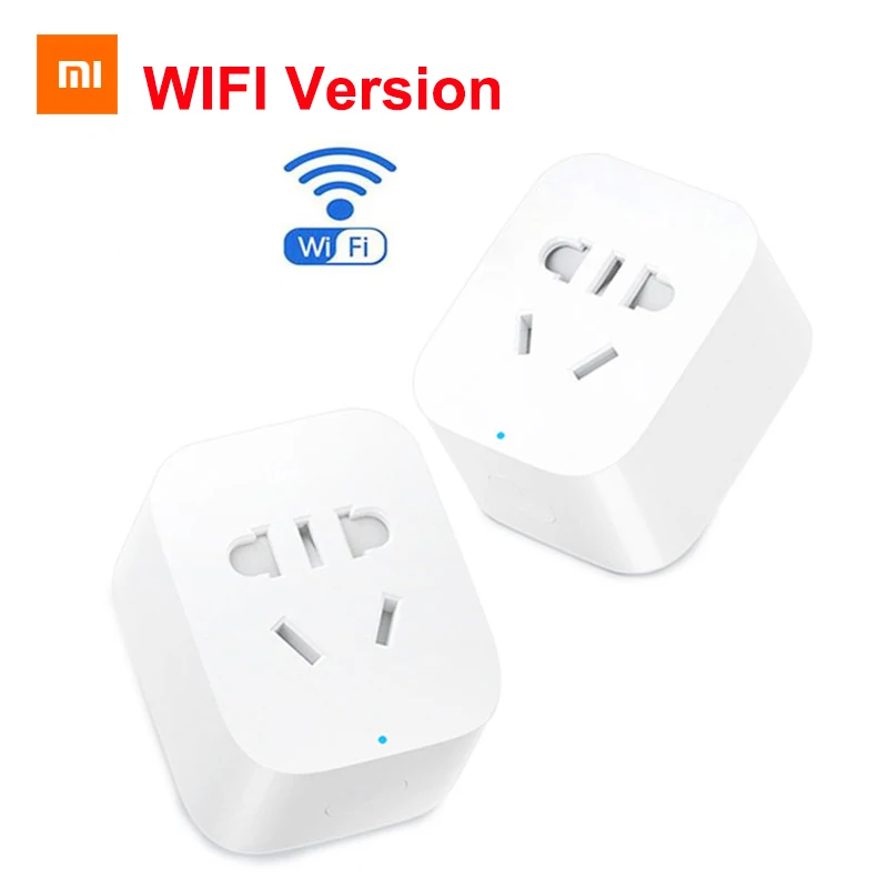 

Original Xiaomi MiJia Smart Power Wifi Socket Plug WiFi APP Timer Switch Basic Wireless Remote Control Powercube Smart home