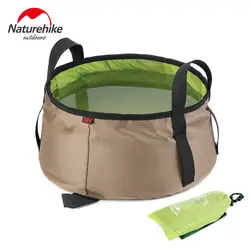 Naturehike 10L Портативный Открытый складное ведро для автомобиля мочалка рыбалка ведро путешествия отдых походная сумка для воды горшок VK066