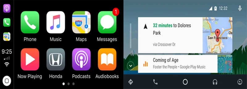 android auto and carplay on android car radio stereo