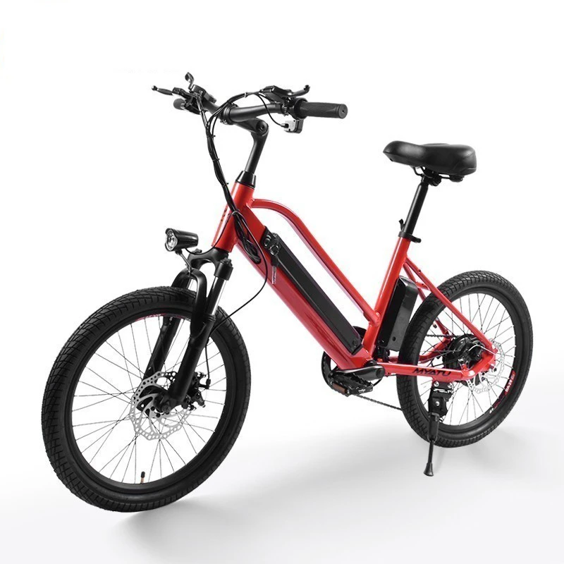 

MYATU Off Road Electric Bike Two Wheel Electic Bicycle Variable Speed System 36V 7.5AH 250W Electric Mountain E-BIKE For Adult