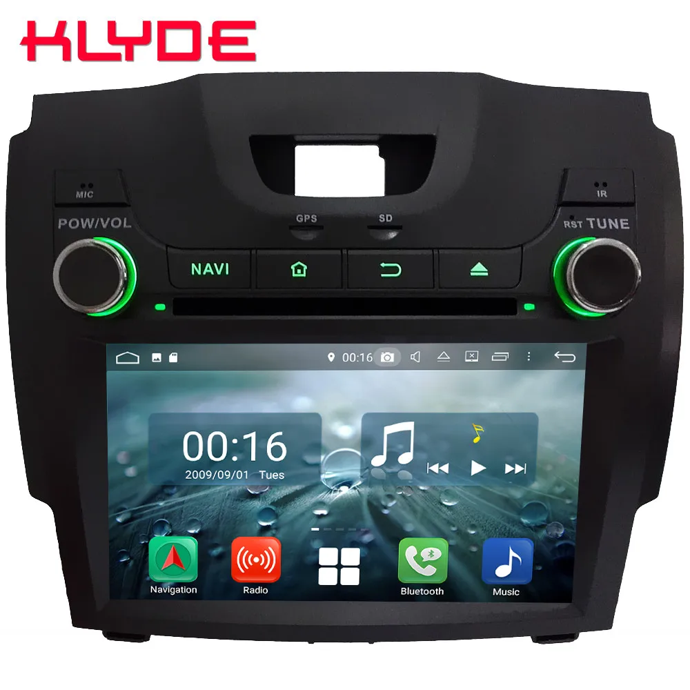 Sale Octa Core 4G Android 8.1 4GB RAM 64GB ROM Car DVD Multimedia Player For Chevrolet S10 Colorado Trailblazer LTZ/Isuzu D-Max MU-X 0