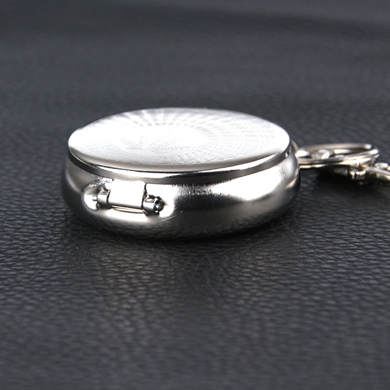 COSY MOMENT Metal Mini Ashtray With Lid Potable Pocket Ashtray Outdoor ...