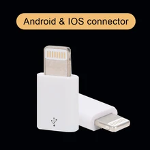 New android micro usb cable for 8 pin female converter adapter charger data charging cable for iphone 5 5c 5s if 6 6s 7 plus