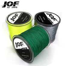 500M FISHING Brand Super Strong Multifilament PE braided fishing line 8 Strands 15LB 20LB 30LB 40LB 50LB 80LB Green/Grey/Yellow