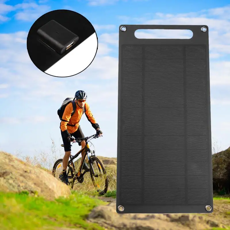

5V 6W Portable Solar Charging Panel Battery Charger USB For Mobile Smart Phones Home Travelling Solar Panel Powered Supply Gift