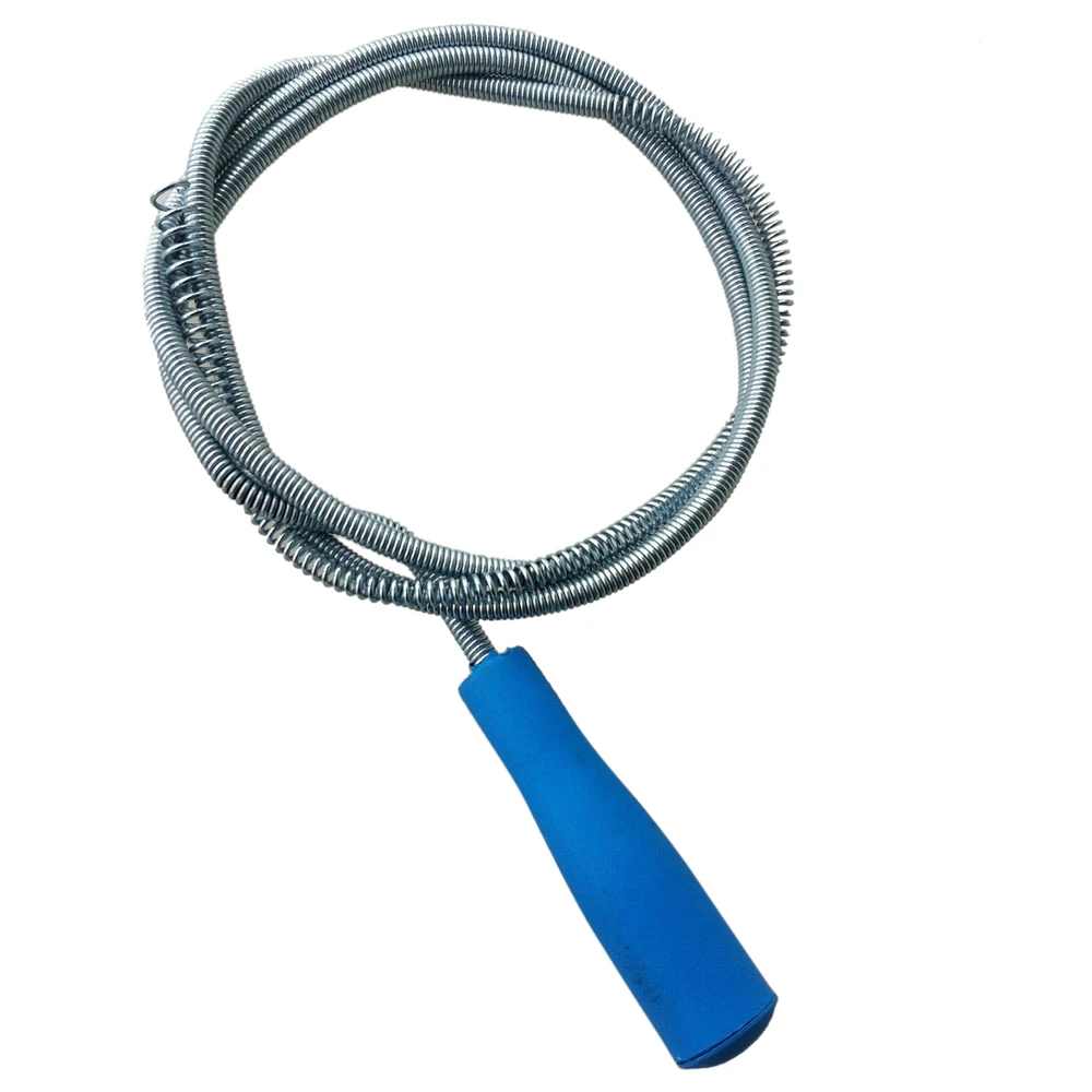 2015 Highly Commend Amico blue Plastic Grip Snake Spring Pipe Rod Sink