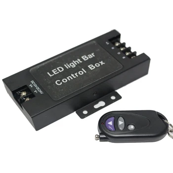 

0-360w Car Truck Led light bar control box DRL day running light flashing controller Warning Caution strobe lamp control module