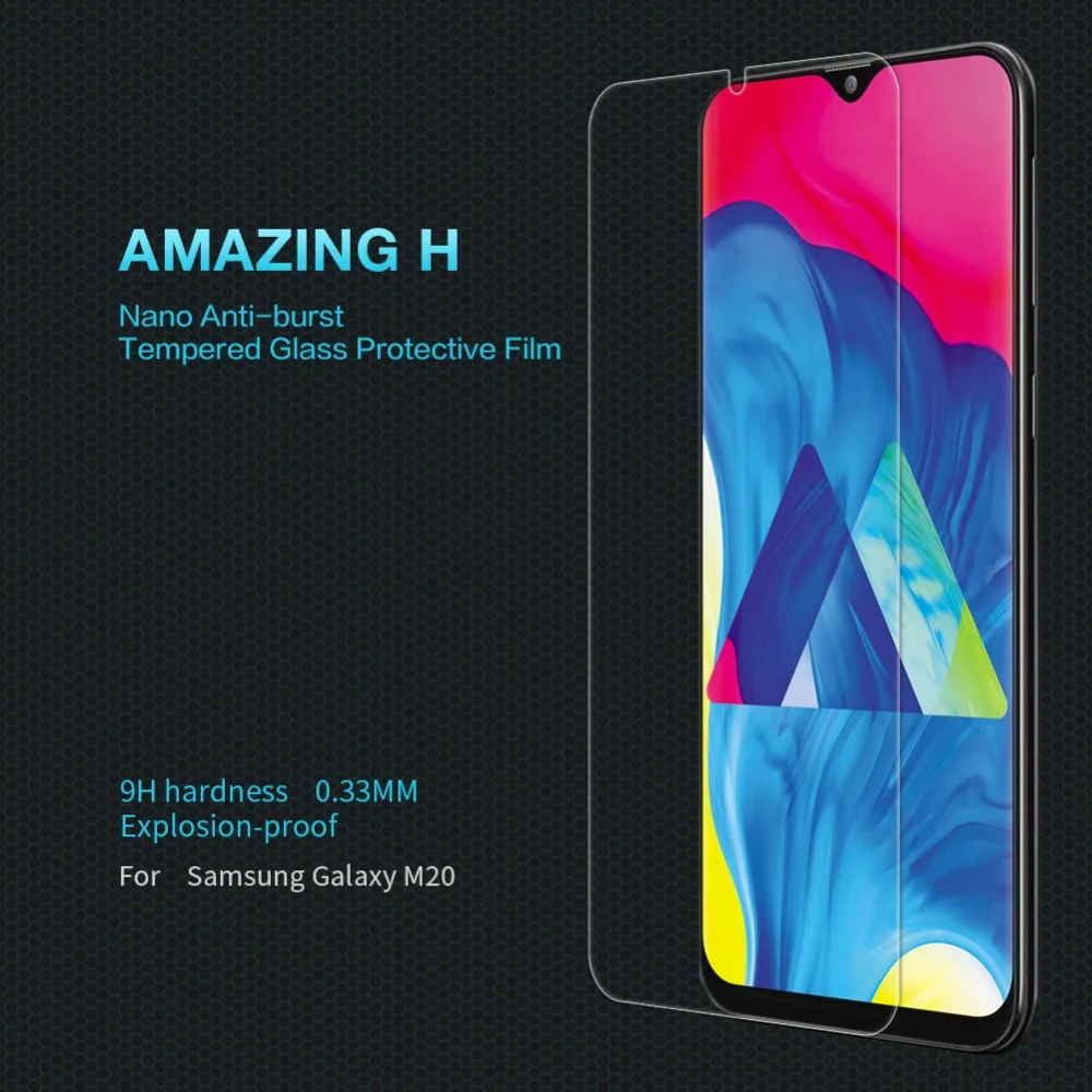 Закаленное стекло NILLKIN 9 H/H + Pro для Samsung Galaxy M10 M30 Nilkin Защитное экрана Ssmsung M20|Защитные