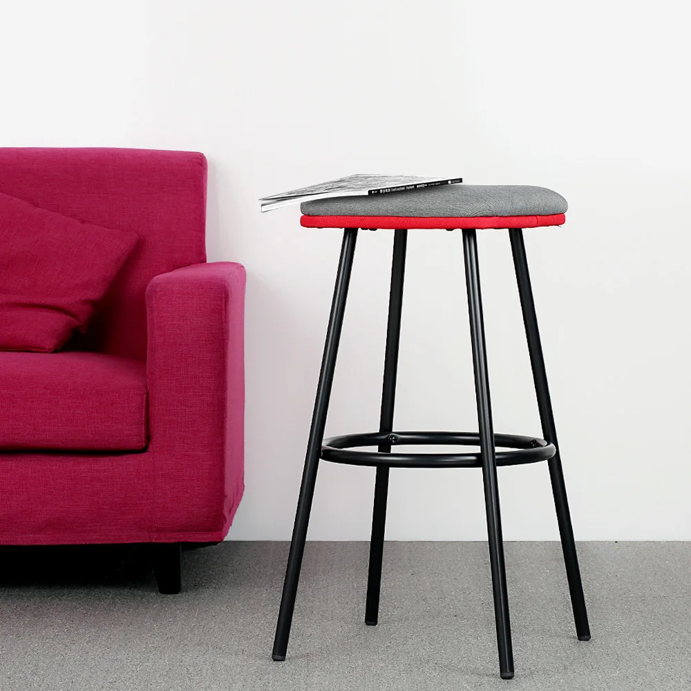 Aliexpresscom Buy IKayaa 2PCS Modern Metal Bar Stools With