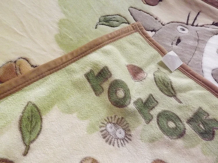 Мой сосед Тоторо оральный флис одеяло коврик банное полотенце Nap одеяло Детский подарок