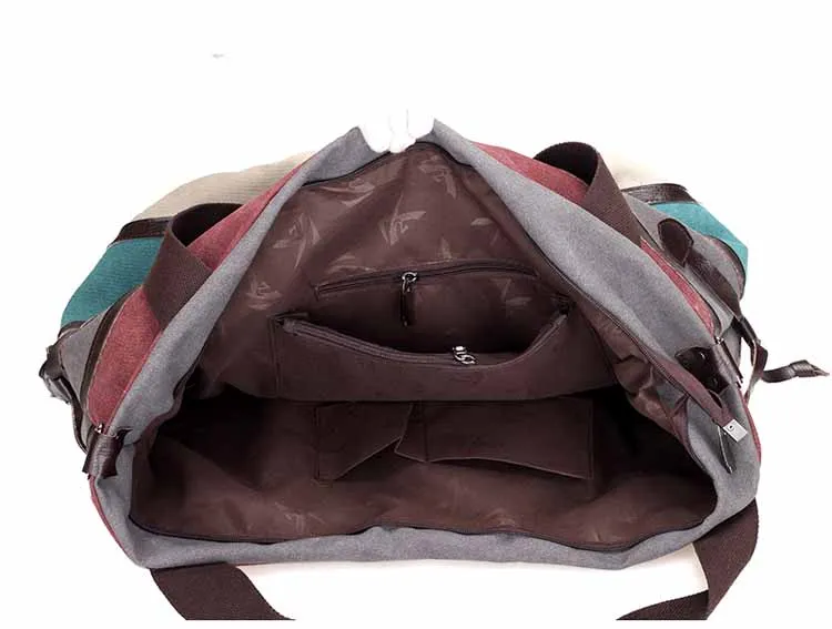 Женские Простые сумки через плечо, Женская тканевая сумка Хобо, сумки в полоску, модные сумки через плечо, Большая вместительная сумка