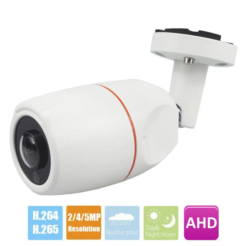 1080P CCTV камера 2MP 4MP 5MP 2 1 мм рыбий глаз 180 градусов панорамная AHD ночного видения