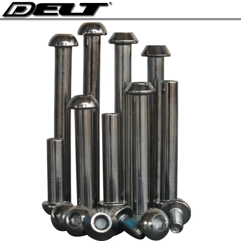 

M6&8*29 31 33 45 48 50 54 57 62 70 75 78 mm Scooters roller skates cycle bike bicycle shock absorbers Nut & Bolts Screw Silver