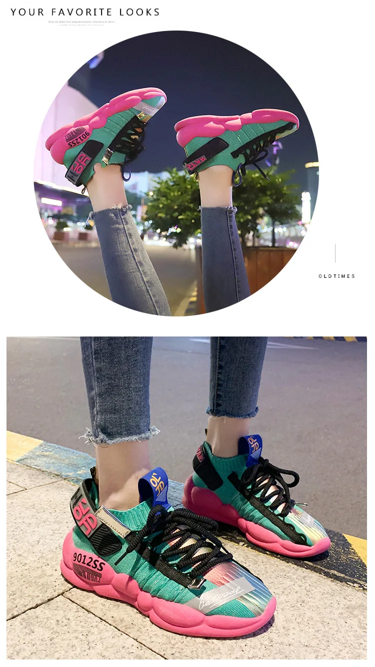 Fashion Summer Female Sneakers Autumn Chunky Women Sneakers Womens Platform Sneakers Shoes Canvas Shoes Zapatos De Mujer