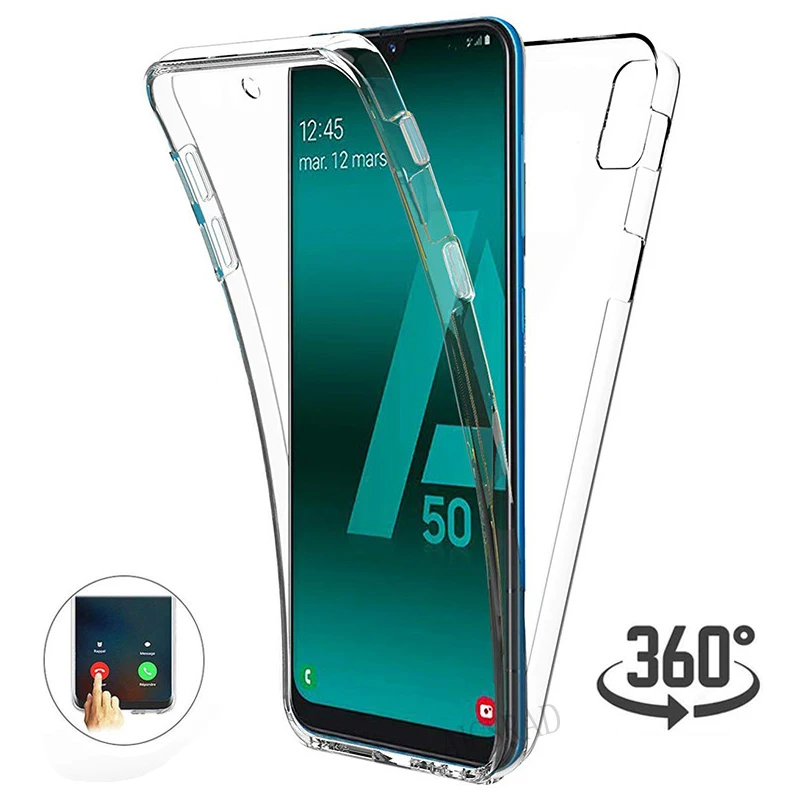 

360 Full Cover Case For Samsung Galaxy A50 A40 A30 A10 A20 M10 M20 M30 S9 S8 S10E J6 J4 J8 A6 A8 Plus 2018 A750 Shockproof Case