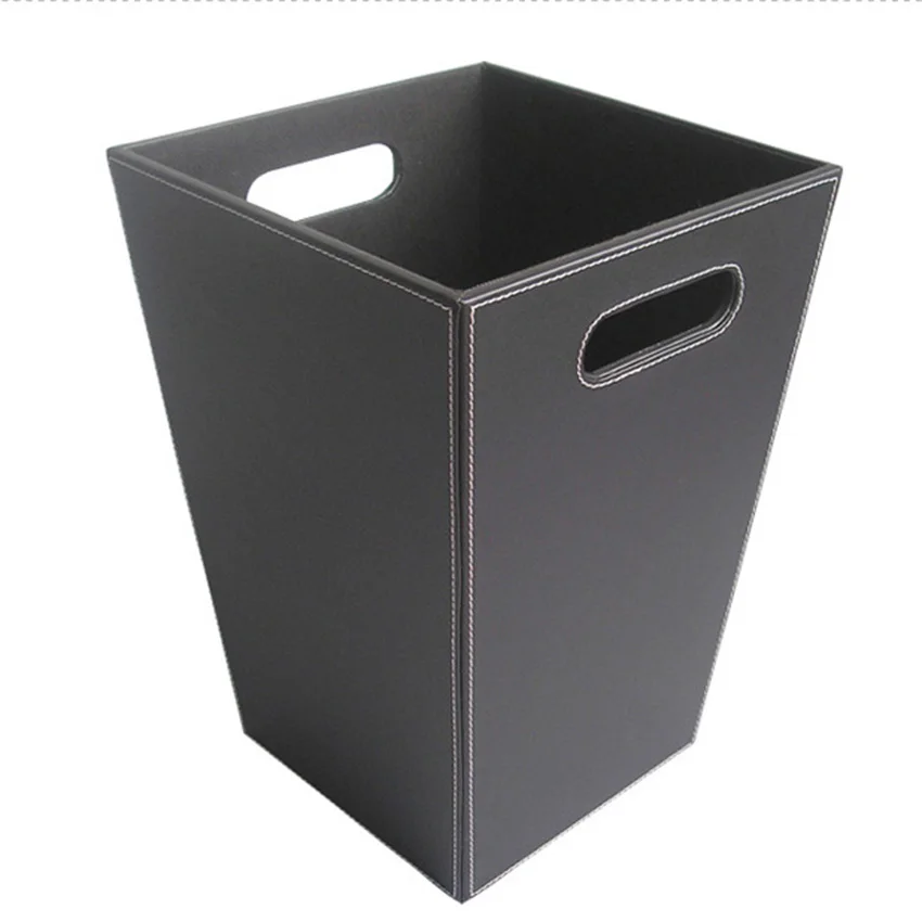 Household Square Trash Bin Practical Rubbish Bins Dustbin Home Cleaning