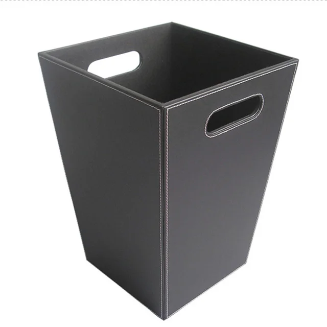 Household Square Trash Bin Practical Rubbish Bins Dustbin Home Household Square Trash Bin Practical Rubbish Bins Dustbin Home Cleaning Accessories Office Supplies Waste Storage Container