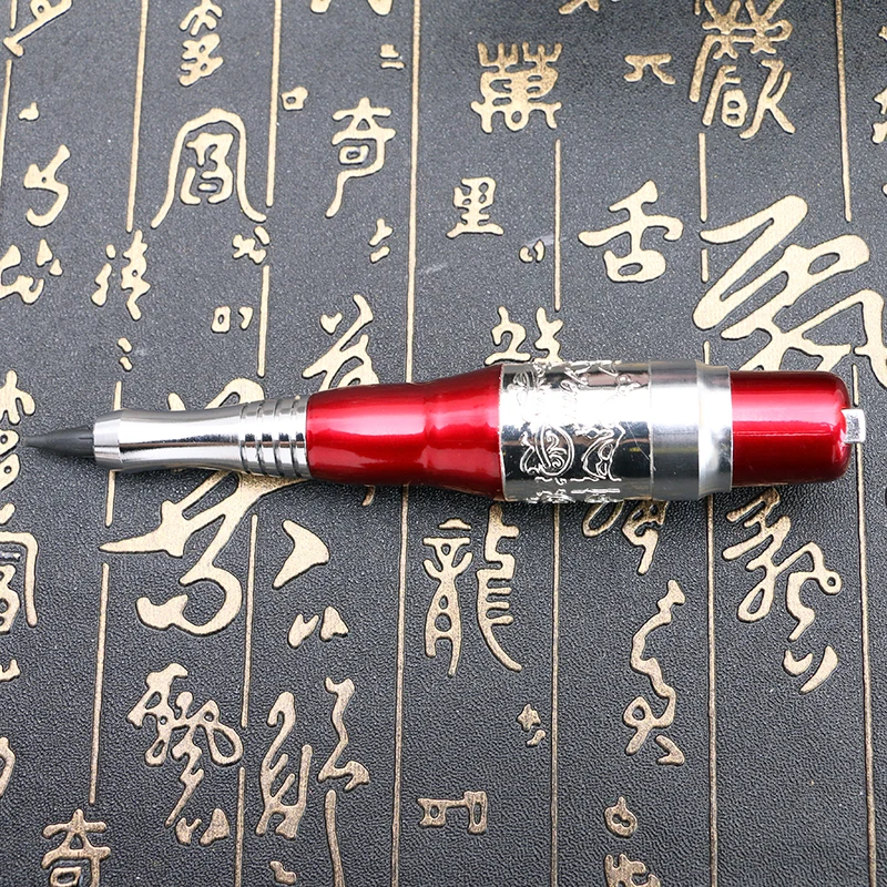 Permanent Tattoo Pen Eyebrow Machine Nice Lip Red With White Makeup Power Supply Adapter | Красота и здоровье