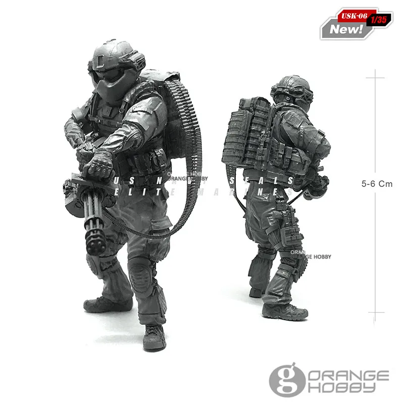 OHS YuFanModel 1/35 USK-01-08 USK серия спецназ Часть I сборка военные полимерные миниатюры Модели Строительные наборы oh