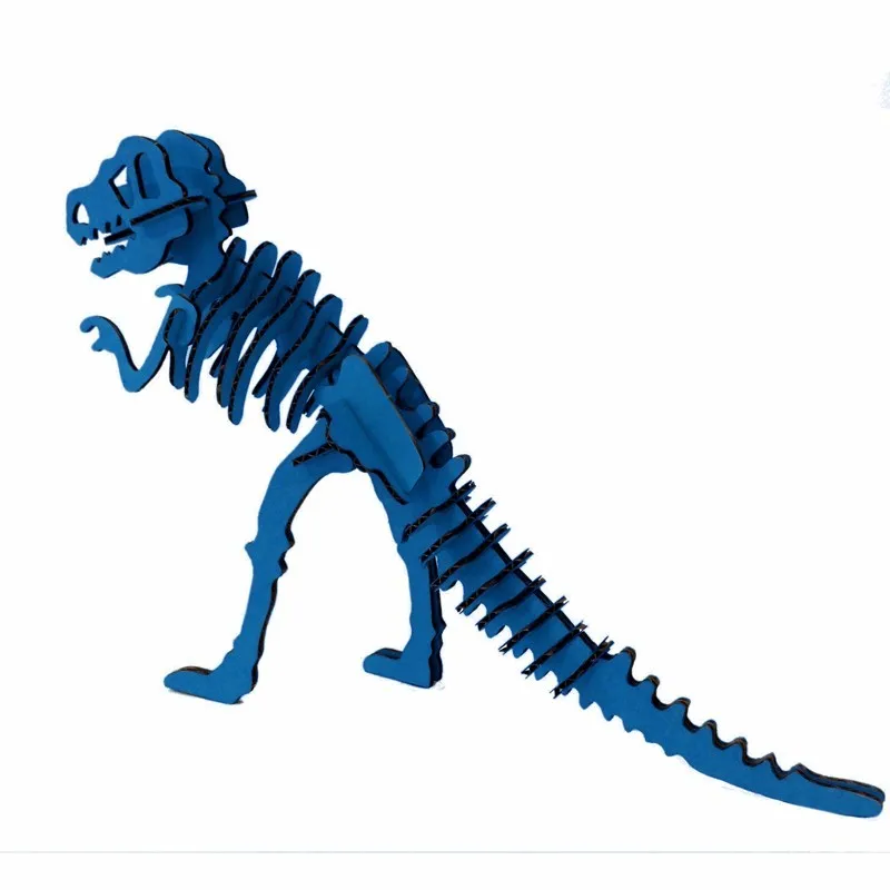 Halloween 3d Puzzle Dinosaur Skeleton Diy Skull
