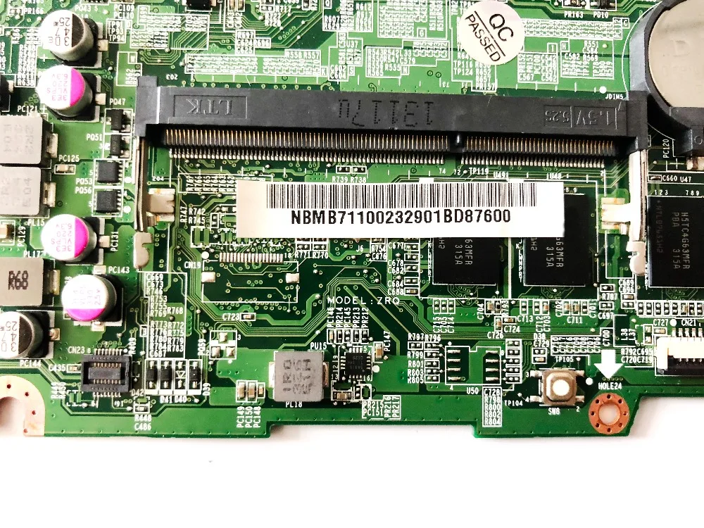 discounted  Original for ACER V5-573P laptop motherboard V5-573P I7-4500U 4GB DAZRQMB18F0 NBMB711002 tested goo