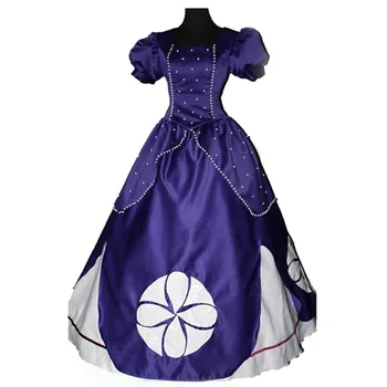 

2016 Junior Sofia the First Deluxe Cosplay Costume Dress- Custom-made