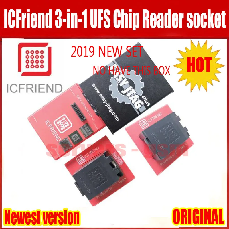 2020 новые оригинальные ICFriend ICs UFS 3 в 1 разъем адаптера Поддержка BGA254 BGA153 BGA9 с