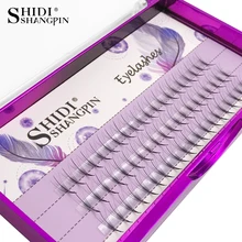 60 шт., 0,07 C, локон, индивидуальные ресницы, 8, 10, 12 мм, накладные Индивидуальные ресницы, наращивание ресниц, макияж, искусственные ресницы, искусственные ресницы