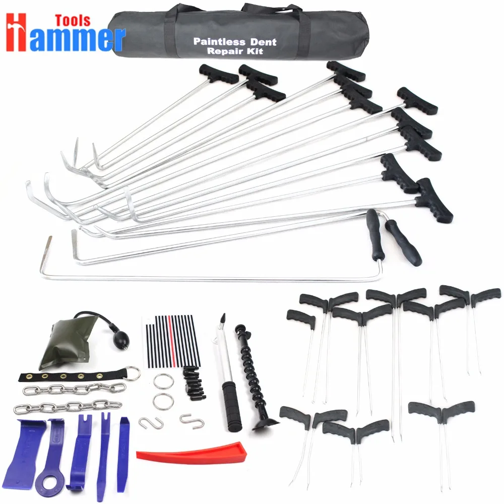 

the Hook Tools for Paintless Dent Repair Car Dent Removal Reflector Board panel bag wedge slide hammer