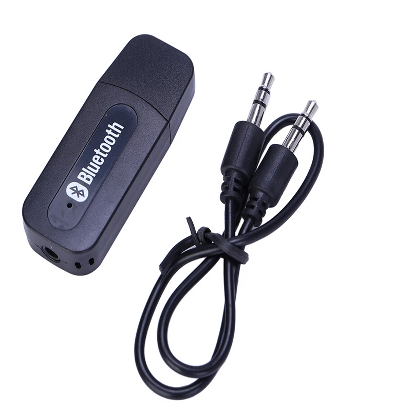USB беспроводной Bluetooth музыкальный аудио приемник адаптер 3 5 мм кабель для Aux