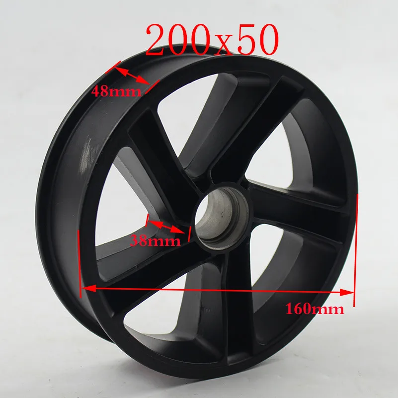 Front and Rear Scooter Solid Tire for Xiaomi Ninebot ES1 ES2 Electric Scooter Kickscooter 8 Inch 200x50 Non-Pneumatic Tire