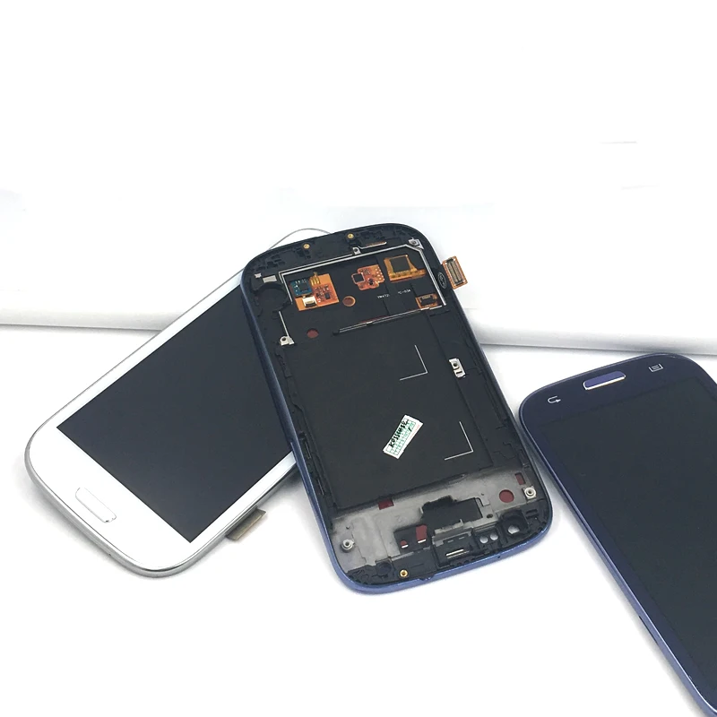 Протестирован для SAMSUNG Galaxy S3 дисплей i9300 сенсорный экран дигитайзер Замена