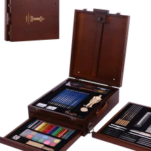 99 шт Художественный набор, китайский 2B цветной карандаш для эскизов, набор инструментов для студентов, детский набор кистей, художественные маркеры