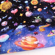 WF262-водонепроницаемая ткань с ПВХ покрытием "Вселенная и планета"