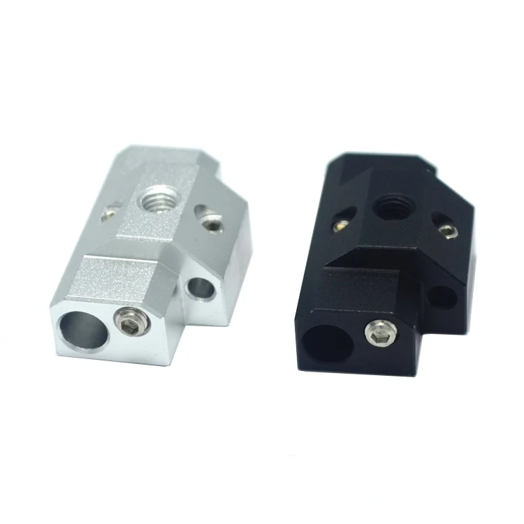 GIULY E3D Cyclops+ Aluminum 3D Printer Heater Block For 2 in 1 out Hot end