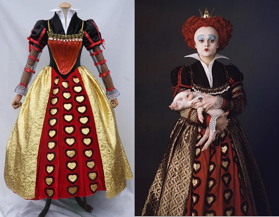 костюм красной королевы из алисы в стране чудес. костюм королевы из алисы в стране. красная королева алиса костюм. костюм королевы из алисы в стране. костюм королев из алисы.