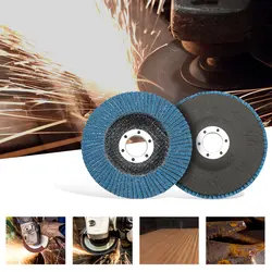 10 шт. 125 мм профессиональные циркониевые Лоскутные диски абразивные инструменты для шлифовальный металл и поверхность из нержавеющей стали